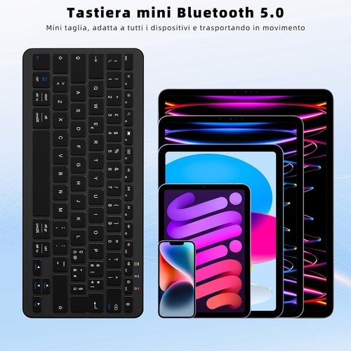 Tastiera wireless ricaricabile - tastiera,