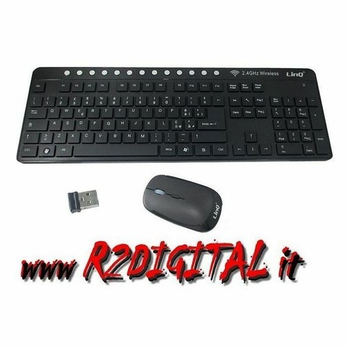 Tastiera mouse 8008 - tastiera, wireless