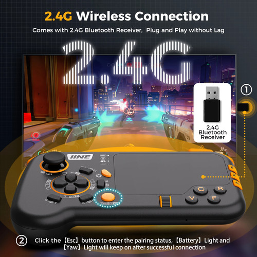 Tastiera wireless touchpad - wireless,