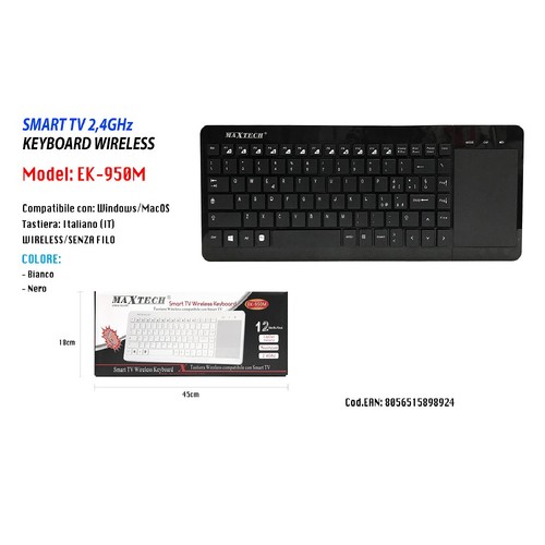 Mini tastiera wireless - tastiera,