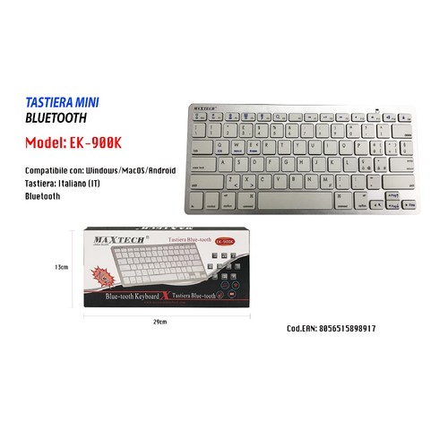 Mini tastiera wireless - tastiera,